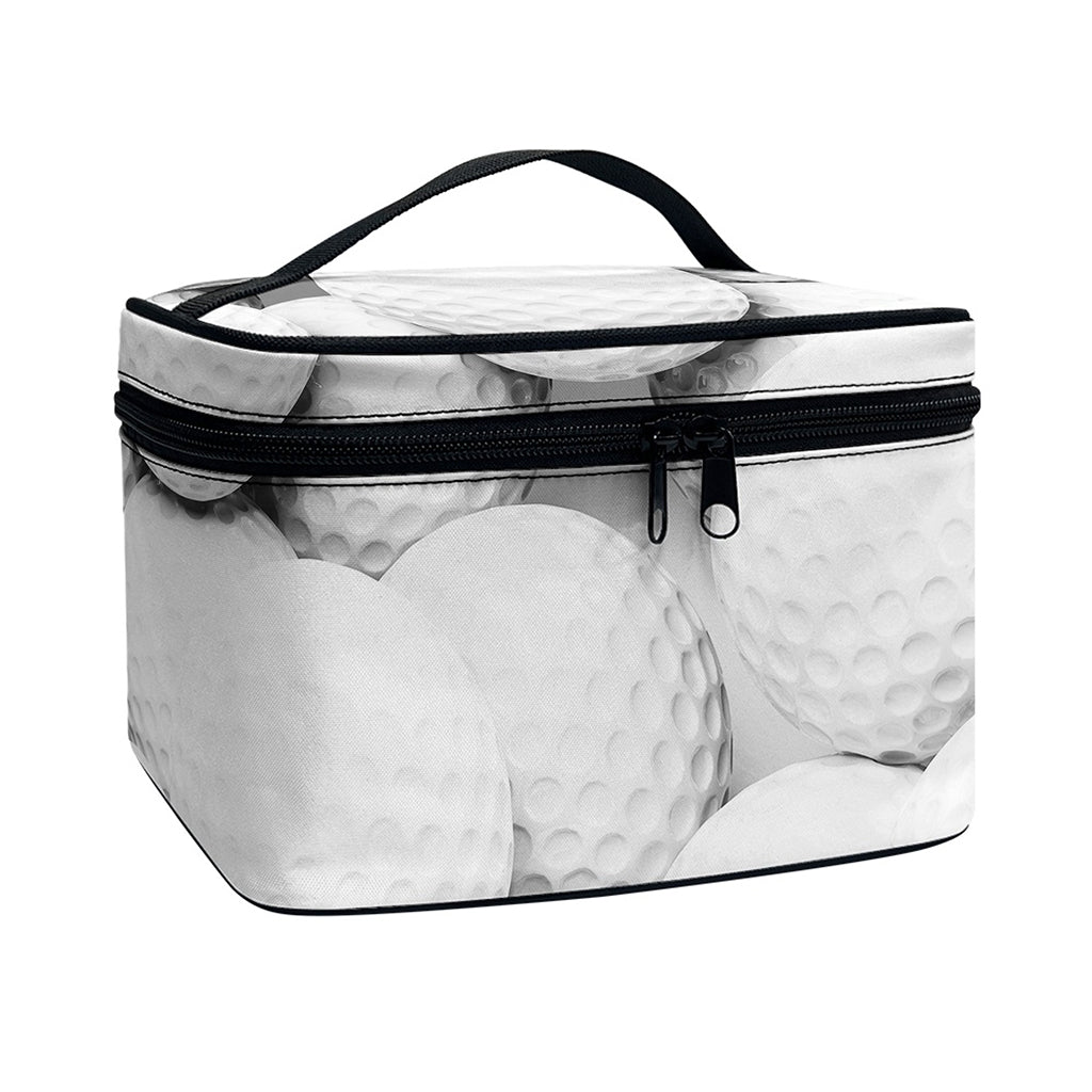 Golf Ball 3D Print Travel Makeup Bag