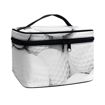 Golf Ball 3D Print Travel Makeup Bag