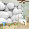 Golf Ball 3D Print Wall Sticker