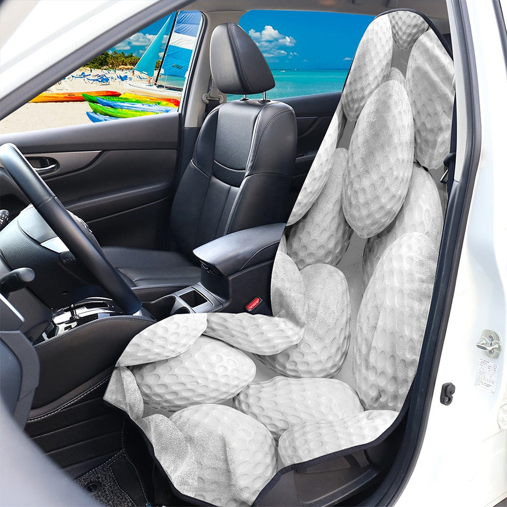 Golf Ball 3D Print Waterproof Car Seat Cover
