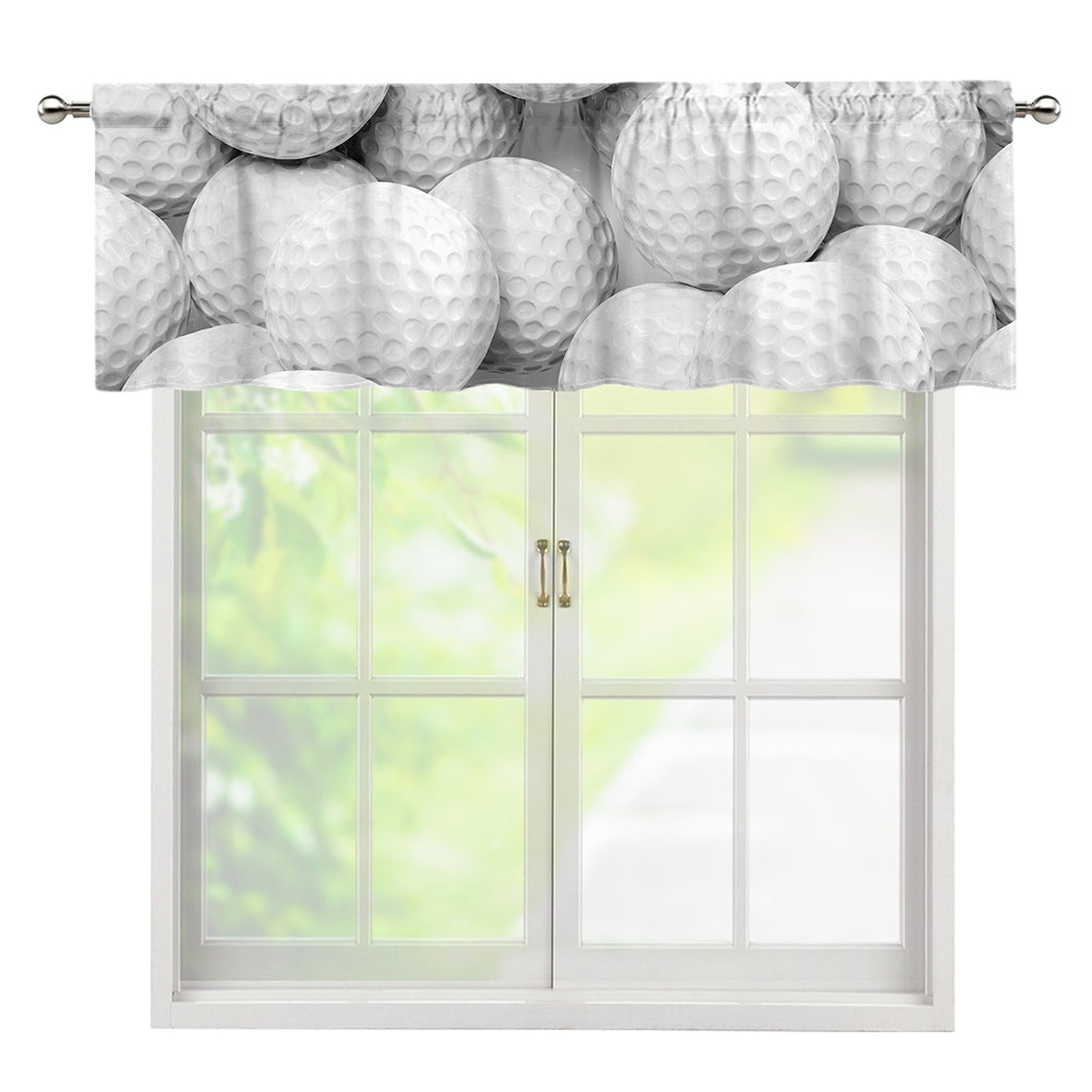 Golf Ball 3D Print Window Valance