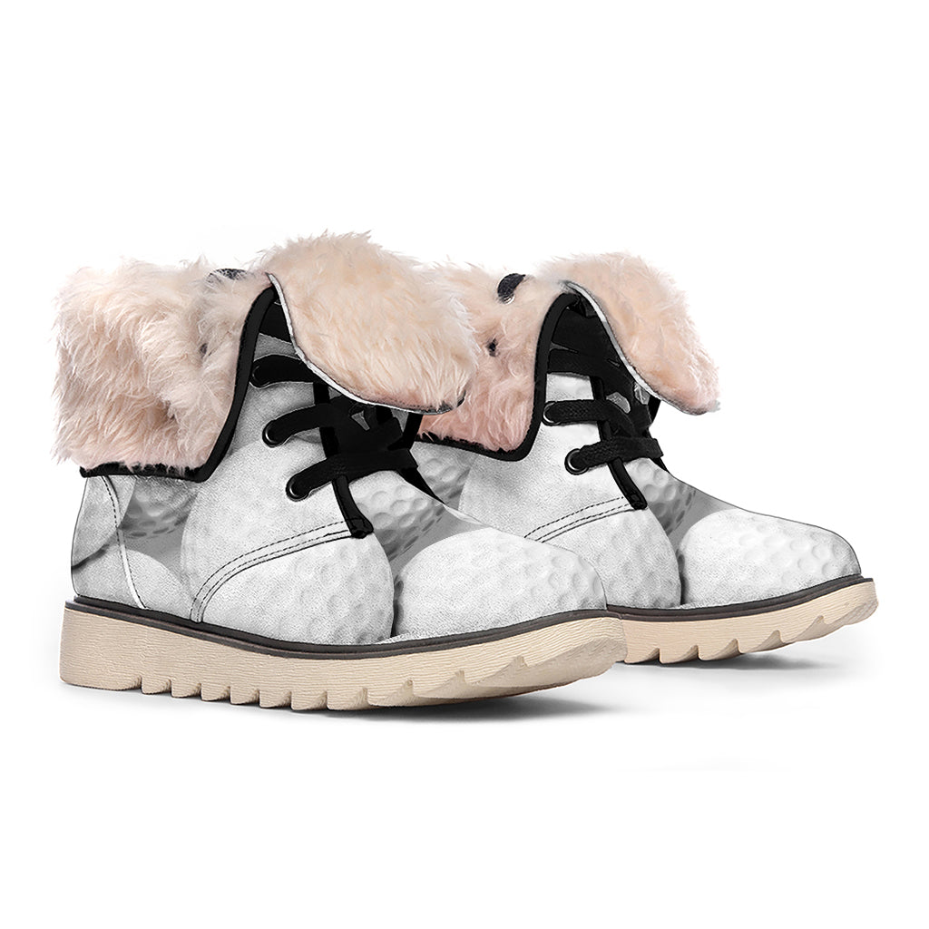 Golf Ball 3D Print Winter Boots