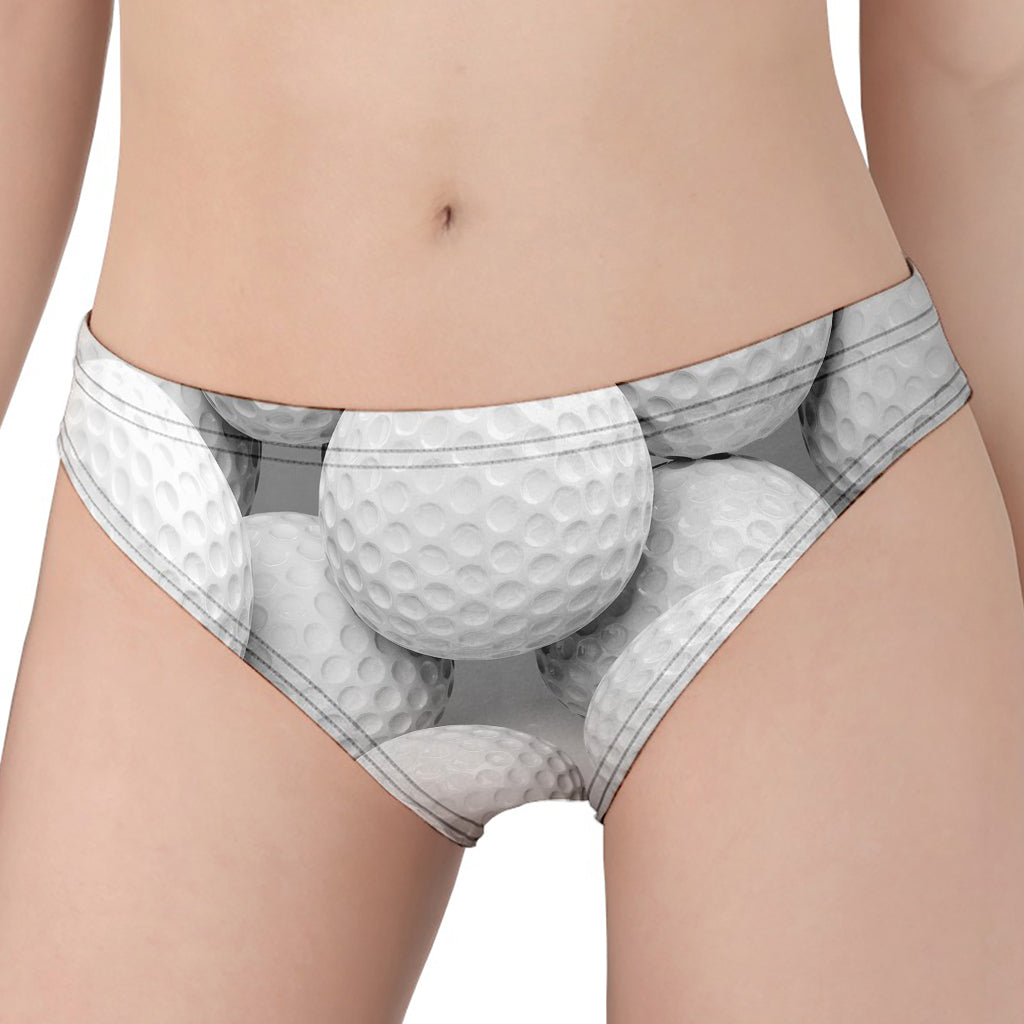 Golf Ball 3D Print Women's Panties