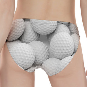 Golf Ball 3D Print Women's Panties