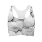 Golf Ball 3D Print Women's Sports Bra