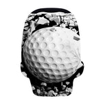 Golf Ball Breaking Wall Print Baby Seat Cover
