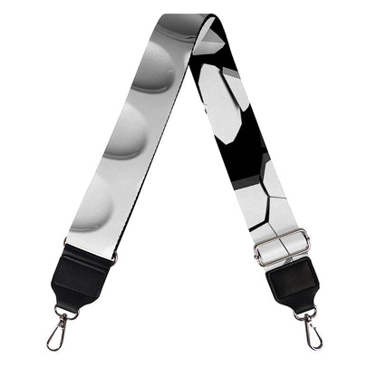 Golf Ball Breaking Wall Print Bag Strap