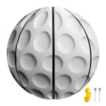 Golf Ball Breaking Wall Print Basketball