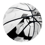 Golf Ball Breaking Wall Print Basketball