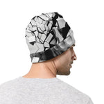Golf Ball Breaking Wall Print Beanie