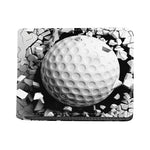 Golf Ball Breaking Wall Print Bifold Wallet
