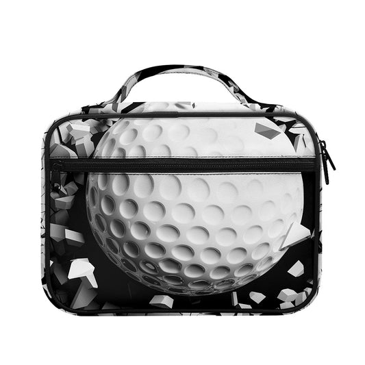 Golf Ball Breaking Wall Print Briefcase Bible Bag
