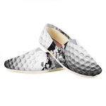 Golf Ball Breaking Wall Print Casual Shoes