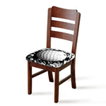 Golf Ball Breaking Wall Print Chair Cushion Cover