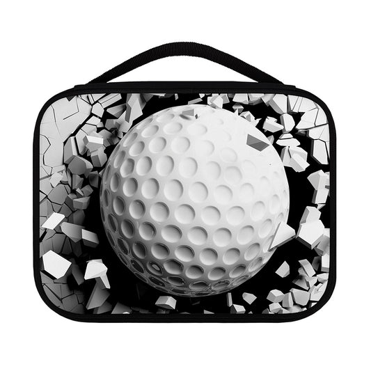 Golf Ball Breaking Wall Print Classic Bible Case