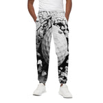 Golf Ball Breaking Wall Print Cotton Pants