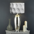 Golf Ball Breaking Wall Print Drum Lamp Shade