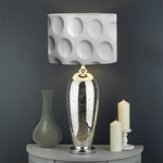 Golf Ball Breaking Wall Print Drum Lamp Shade