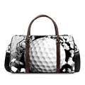 Golf Ball Breaking Wall Print Duffel Bag