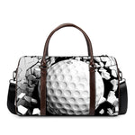 Golf Ball Breaking Wall Print Duffle Bag