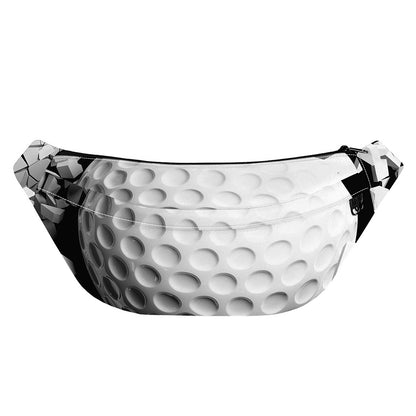 Golf Ball Breaking Wall Print Fanny Pack
