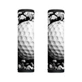 Golf Ball Breaking Wall Print Handle Covers