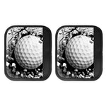 Golf Ball Breaking Wall Print Handle Covers