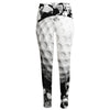 Golf Ball Breaking Wall Print High-Waisted Pocket Leggings