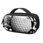 Golf Ball Breaking Wall Print Insulin Cooler Travel Case
