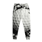 Golf Ball Breaking Wall Print Jogger Pants
