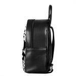 Golf Ball Breaking Wall Print Leather Backpack