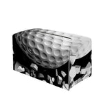 Golf Ball Breaking Wall Print Leather Tissue Box Cover