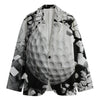 Golf Ball Breaking Wall Print Men's Blazer