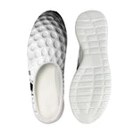 Golf Ball Breaking Wall Print Mesh Casual Shoes
