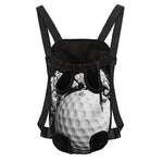 Golf Ball Breaking Wall Print Pet Carrier Backpack