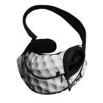 Golf Ball Breaking Wall Print Pet Sling Carrier