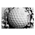 Golf Ball Breaking Wall Print Placemat