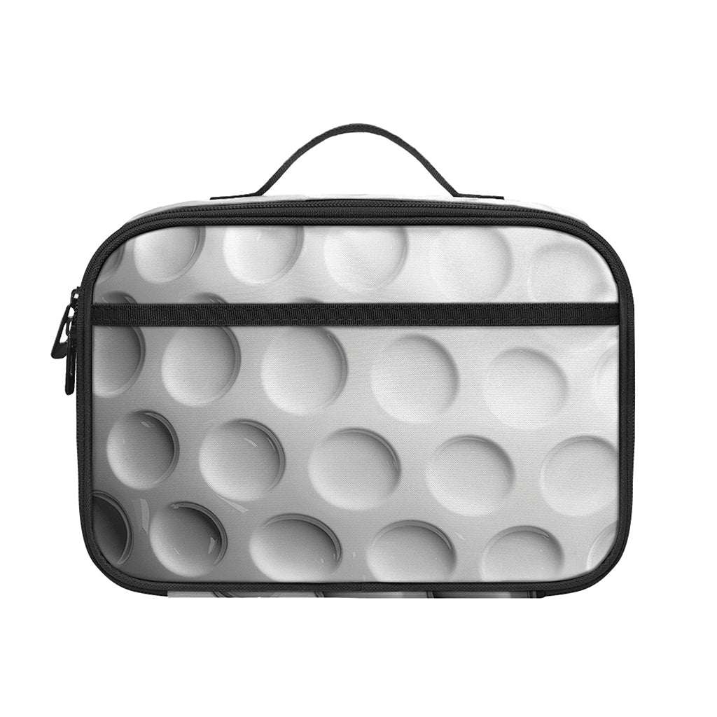 Golf Ball Breaking Wall Print Portable Lunch Bag