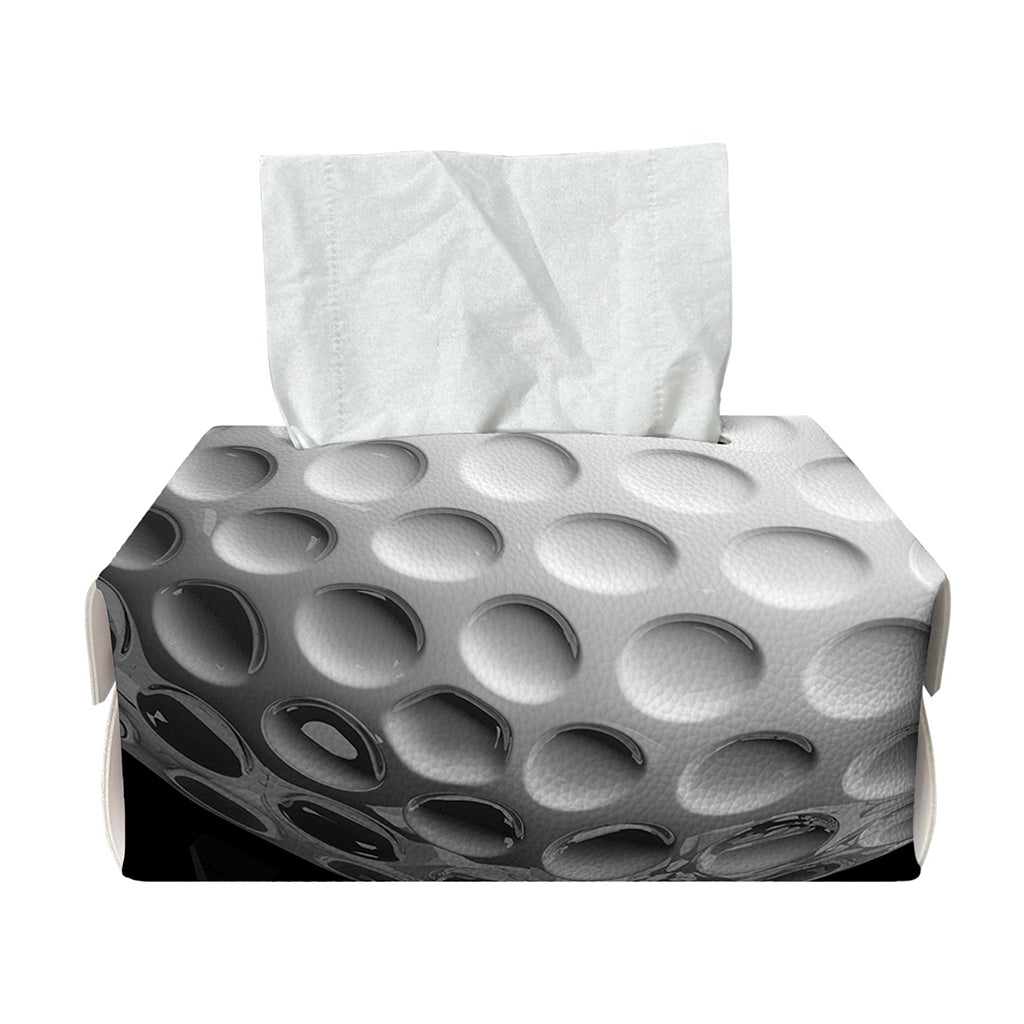 Golf Ball Breaking Wall Print Rectangle Tissue Box Cover