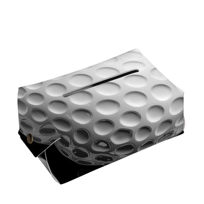 Golf Ball Breaking Wall Print Rectangle Tissue Box Cover