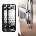 Golf Ball Breaking Wall Print Refrigerator Handle Covers