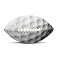 Golf Ball Breaking Wall Print Rugby Ball