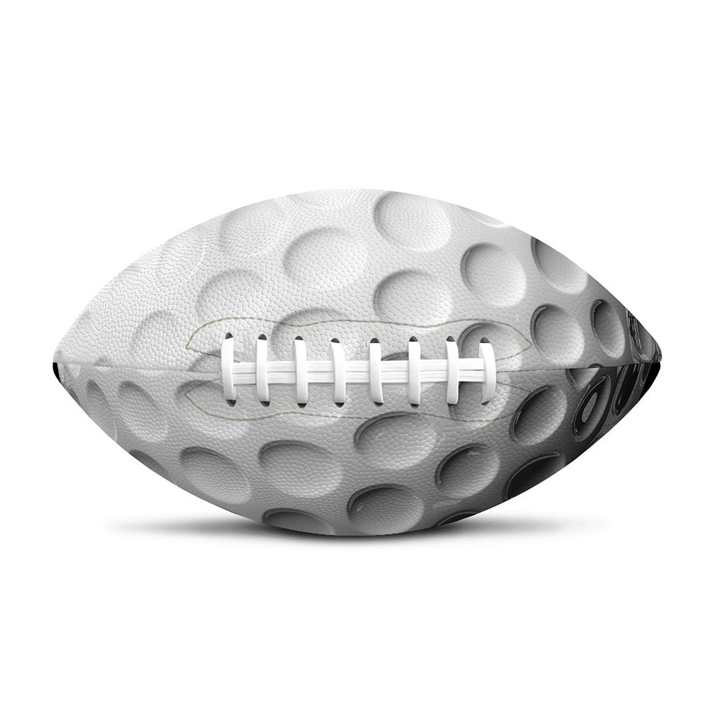 Golf Ball Breaking Wall Print Rugby Ball