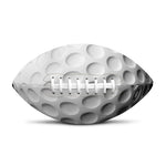 Golf Ball Breaking Wall Print Rugby Ball