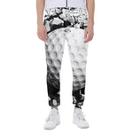 Golf Ball Breaking Wall Print Scuba Joggers
