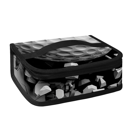 Golf Ball Breaking Wall Print Small Lunch Bag