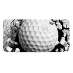 Golf Ball Breaking Wall Print Towel