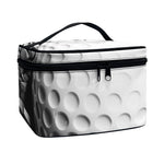 Golf Ball Breaking Wall Print Travel Makeup Bag