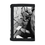 Golf Ball Breaking Wall Print Trifold Wallet
