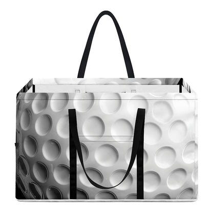 Golf Ball Breaking Wall Print Utility Tote Bag
